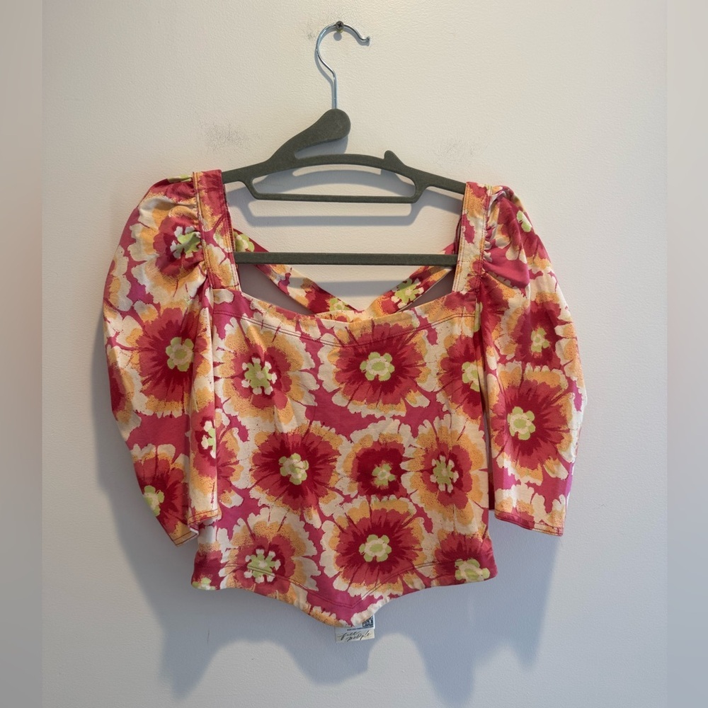 Free People Give Me More Crop Top NWT Small